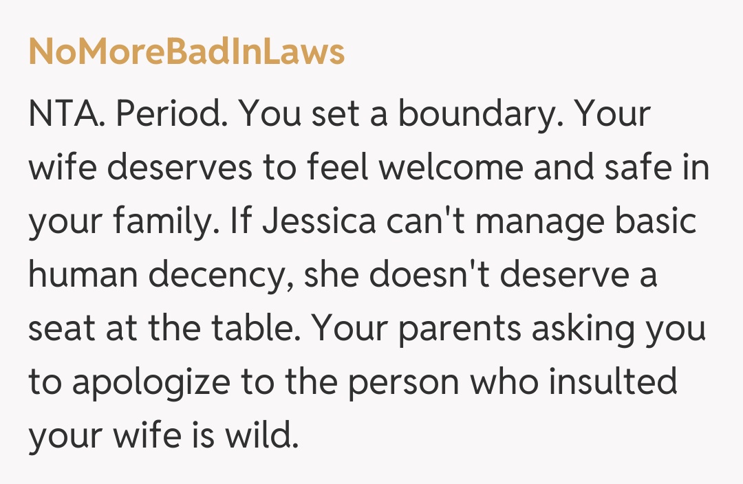 Comentariu de la NoMoreBadInLaws