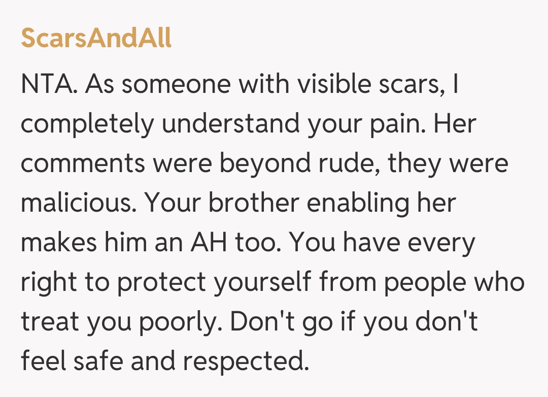 Comentariu de la ScarsAndAll