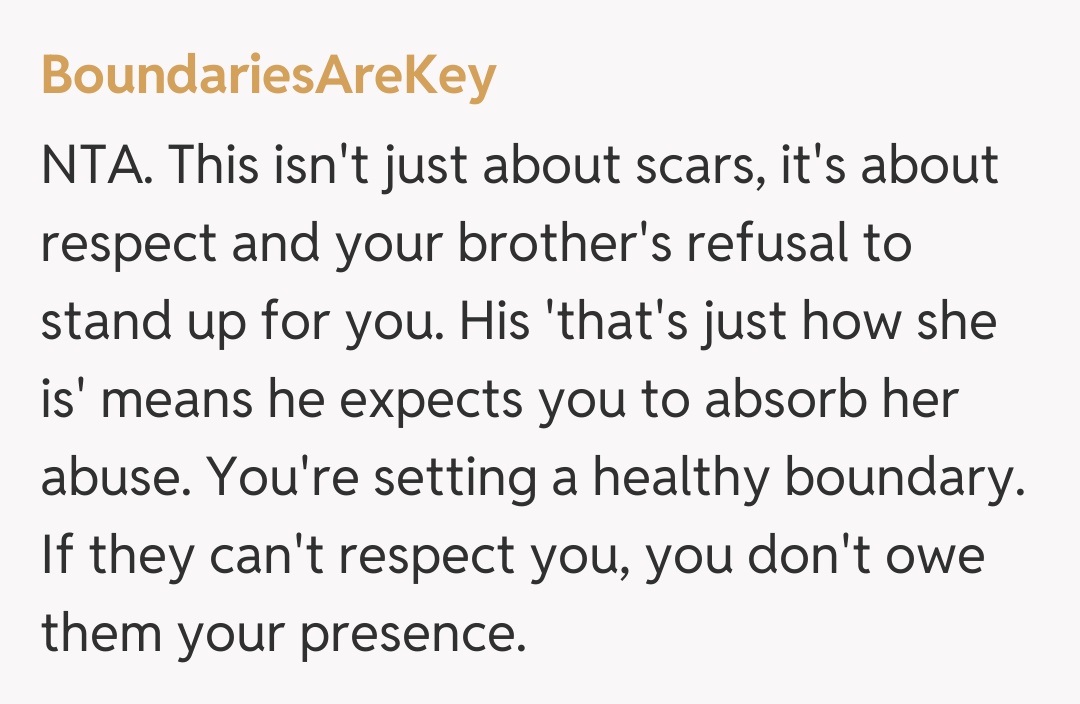 Comentariu de la BoundariesAreKey