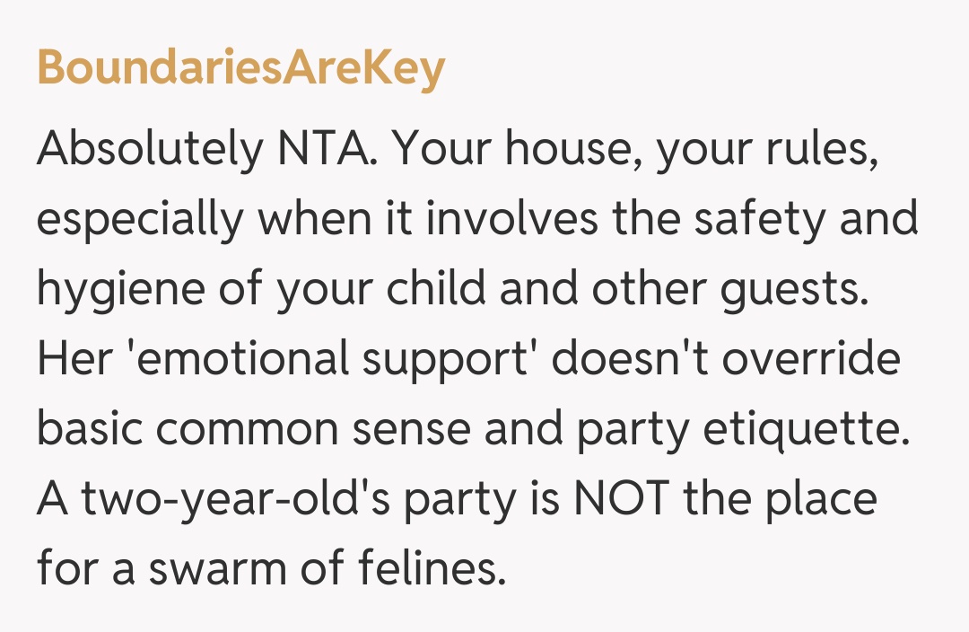 Comentariu de la BoundariesAreKey