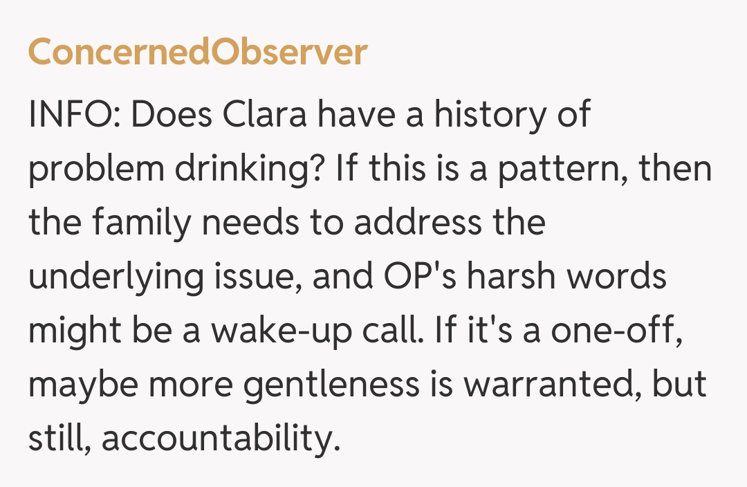 Comentariu de la ConcernedObserver