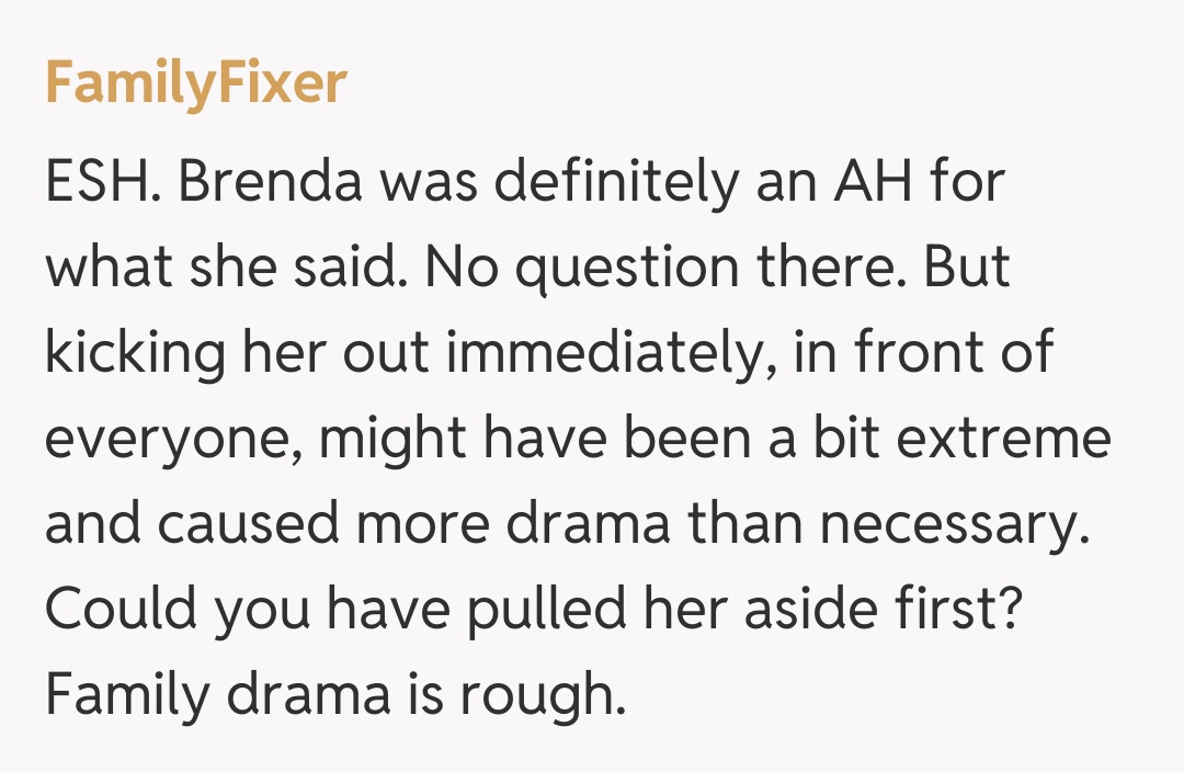 Comentariu de la FamilyFixer