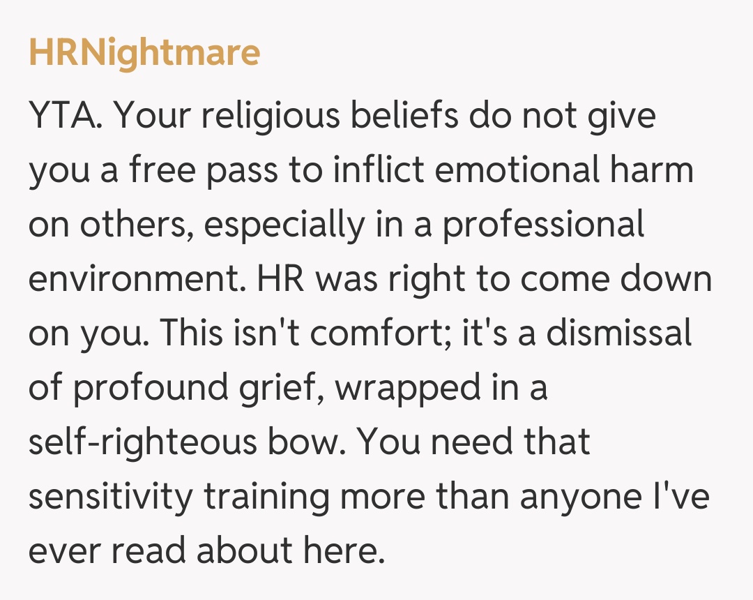 Comentariu de la HRNightmare