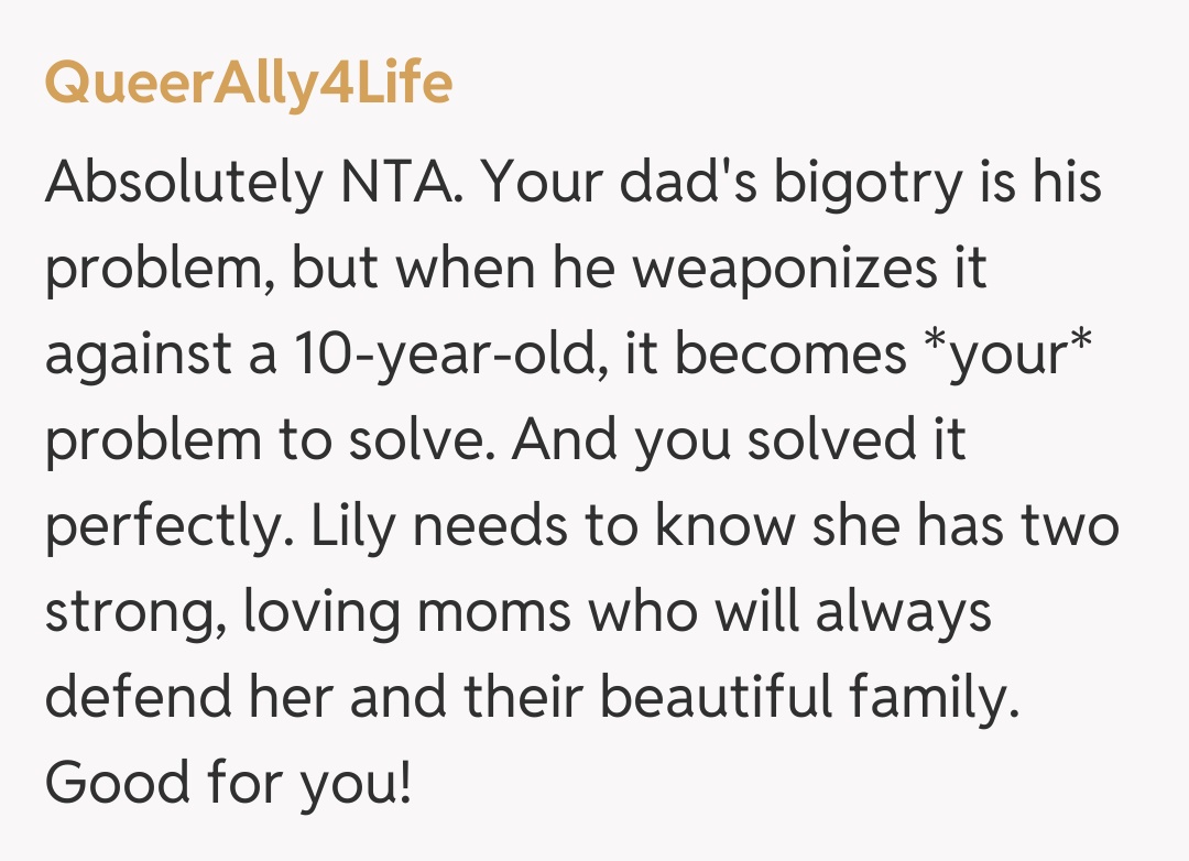 Comentariu de la QueerAlly4Life