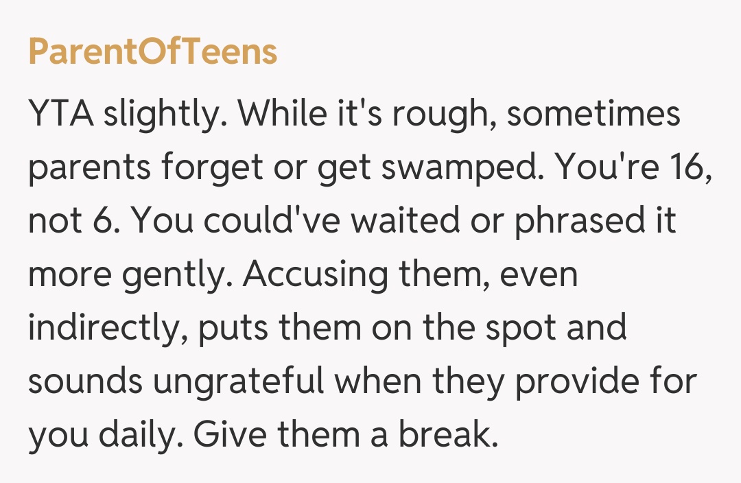 Comentariu de la ParentOfTeens