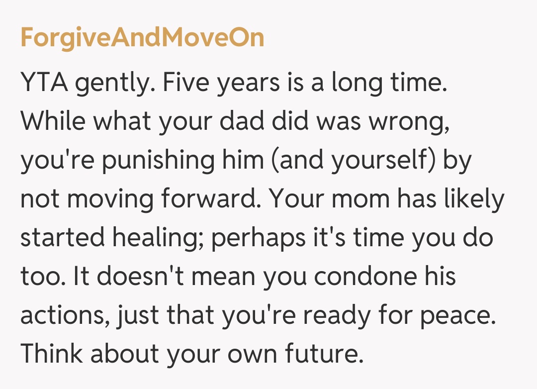 Comentariu de la ForgiveAndMoveOn