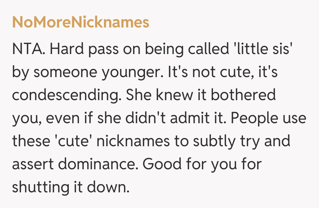 Comentariu de la NoMoreNicknames