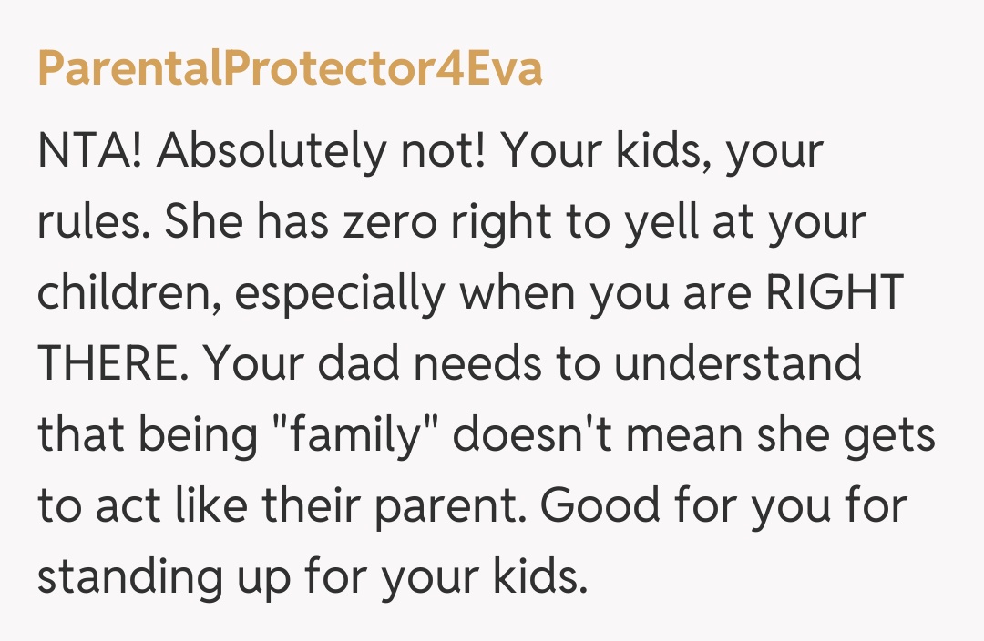 Comentariu de la ParentalProtector4Eva