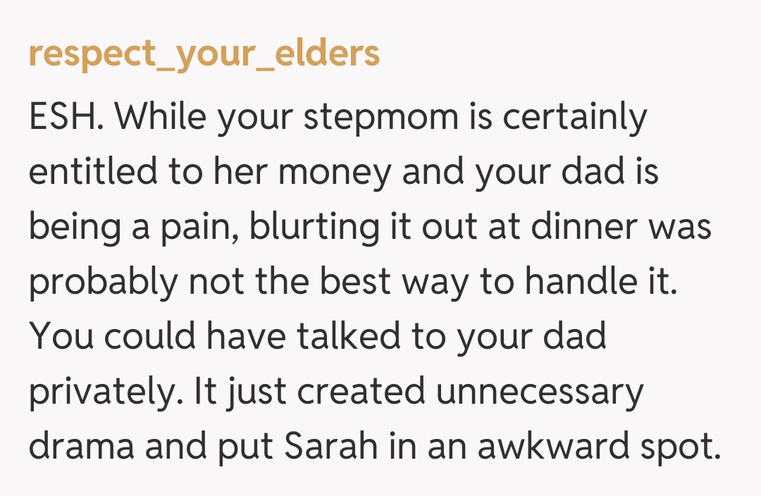 Comentariu de la respect_your_elders