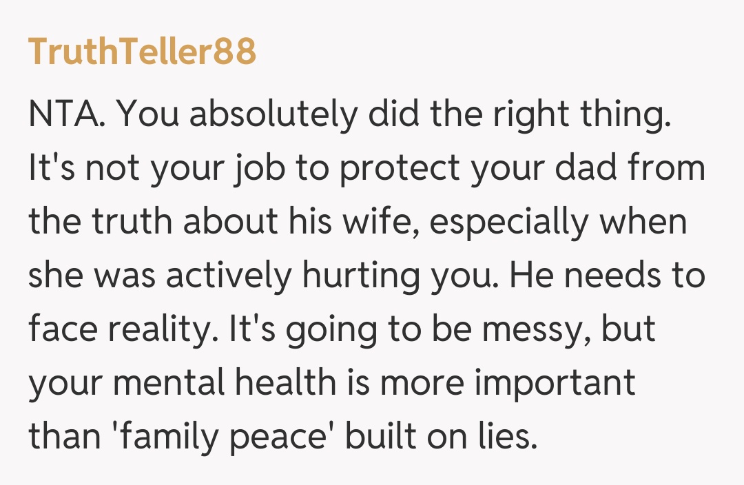 Comentariu de la TruthTeller88