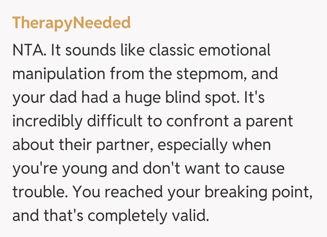 Comentariu de la TherapyNeeded