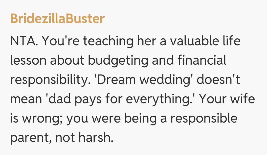 Comentariu de la BridezillaBuster