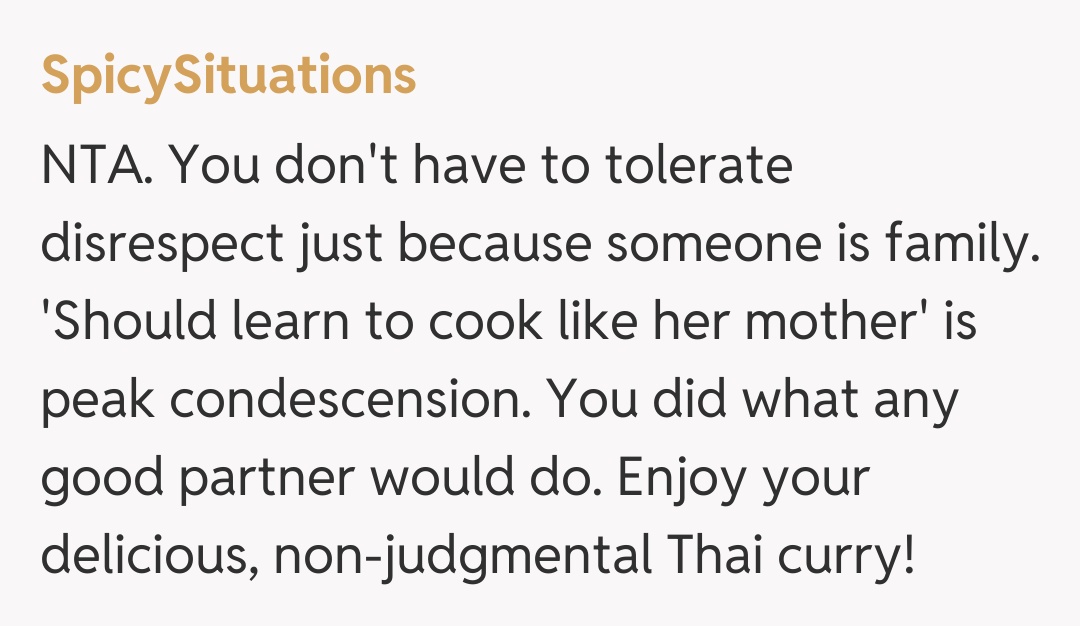 Comentariu de la SpicySituations