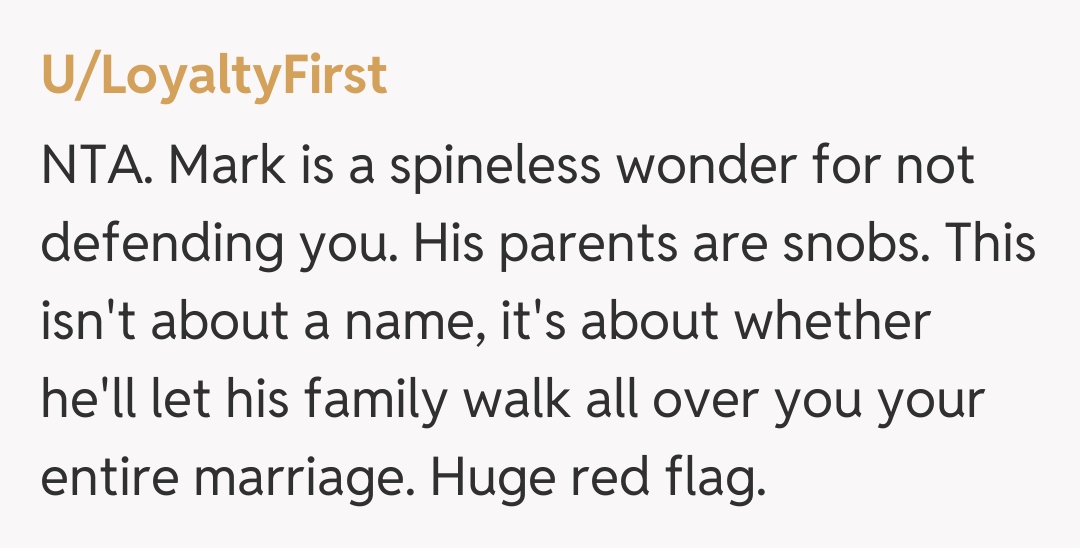 Comentariu de la U/LoyaltyFirst