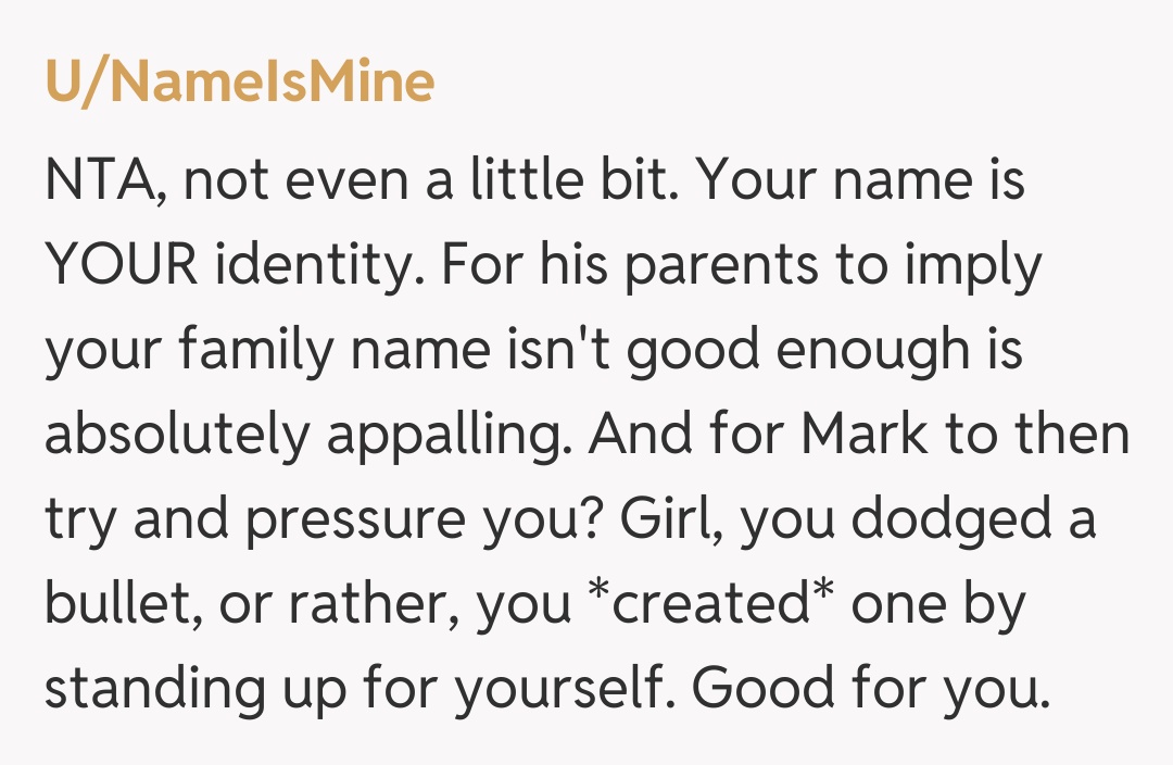 Comentariu de la U/NameIsMine