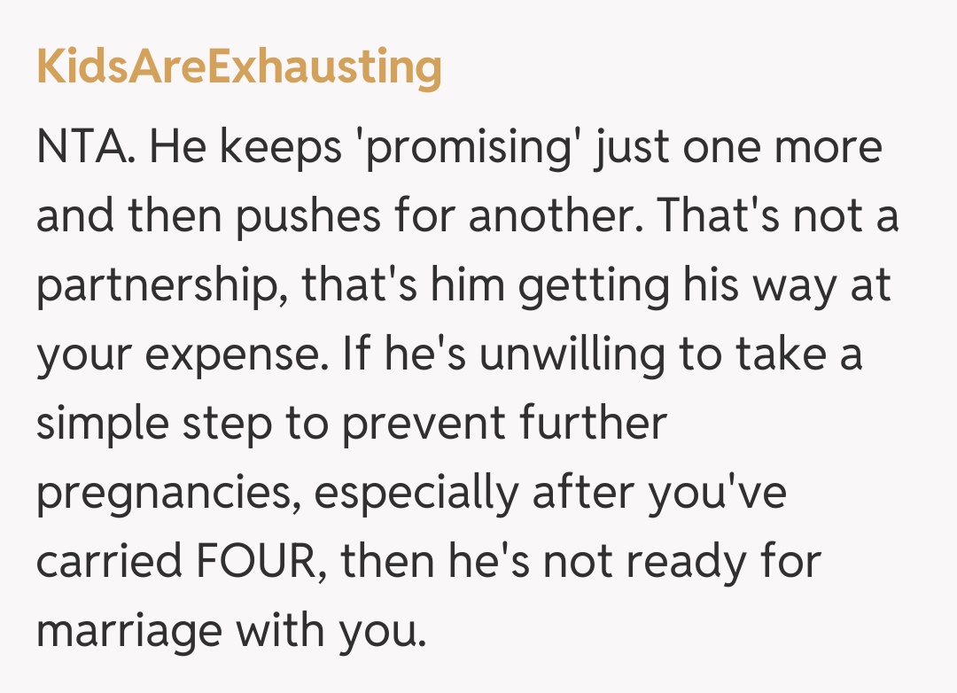 Comentariu de la KidsAreExhausting