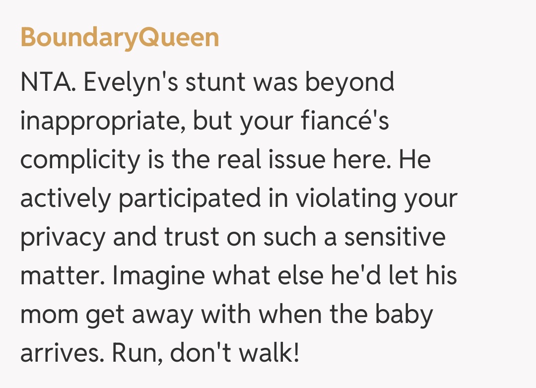 Comentariu de la BoundaryQueen