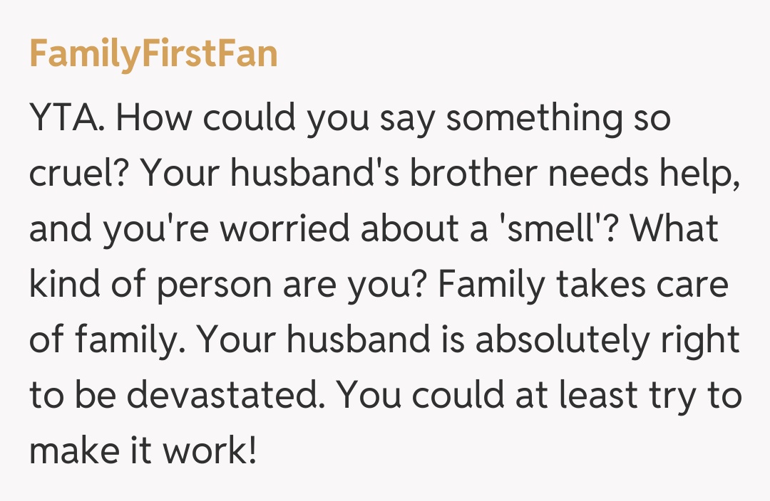 Comentariu de la FamilyFirstFan