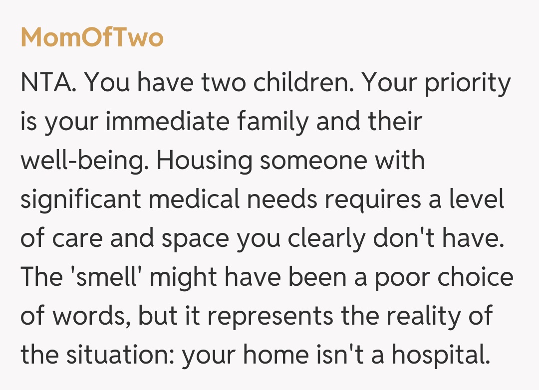 Comentariu de la MomOfTwo