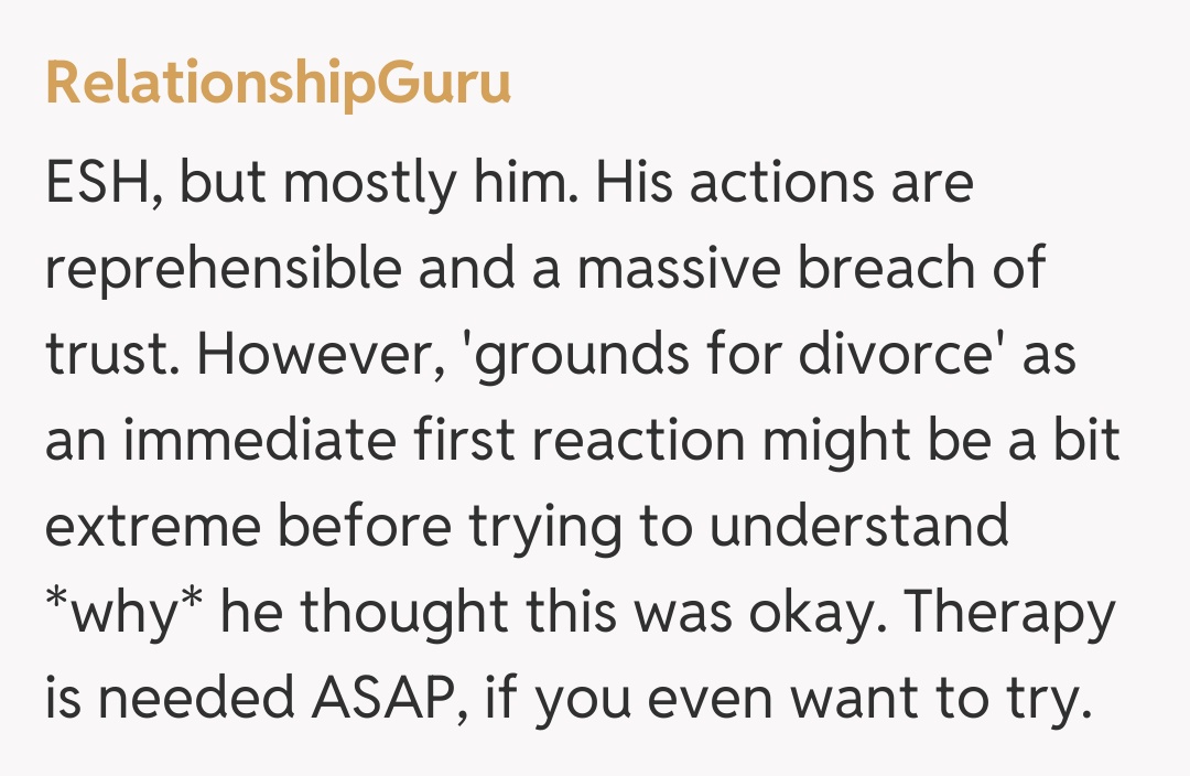 Comentariu de la RelationshipGuru