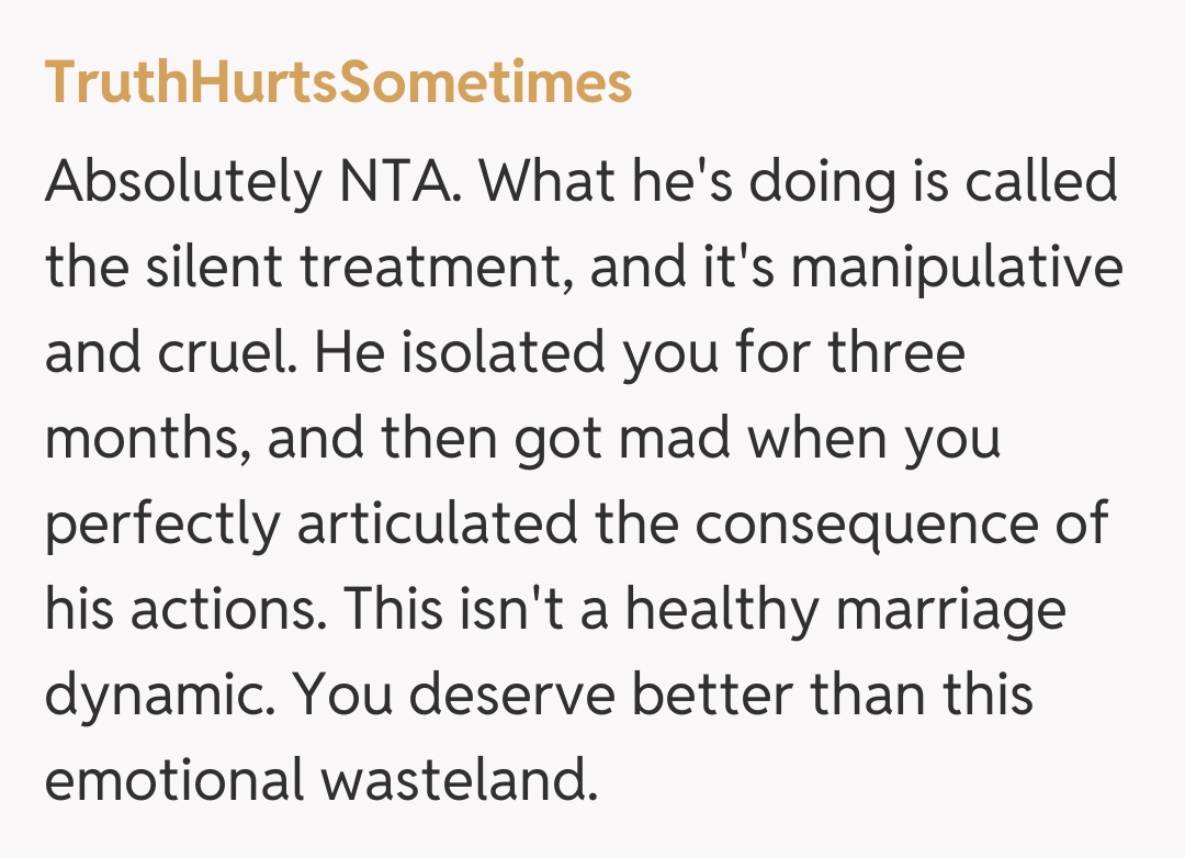 Comentariu de la TruthHurtsSometimes