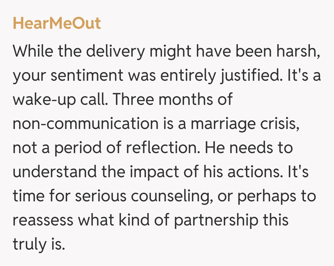 Comentariu de la HearMeOut