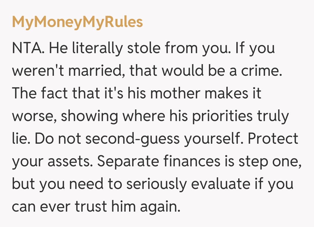 Comentariu de la MyMoneyMyRules