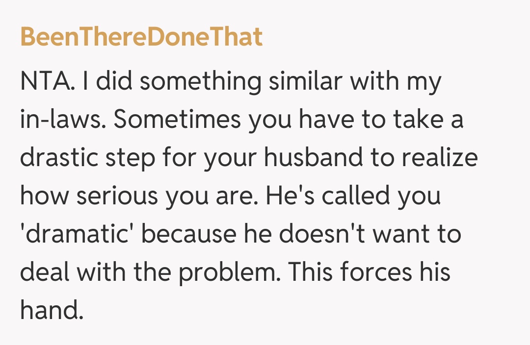 Comentariu de la BeenThereDoneThat