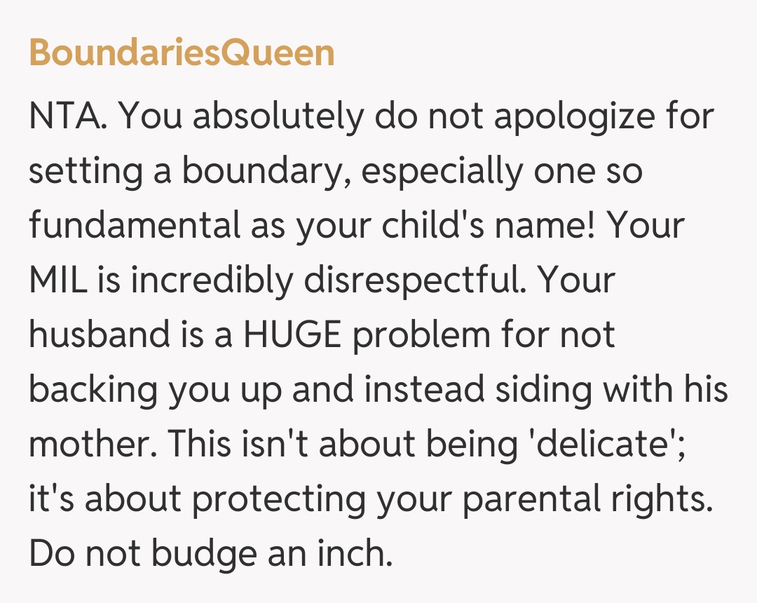 Comentariu de la BoundariesQueen