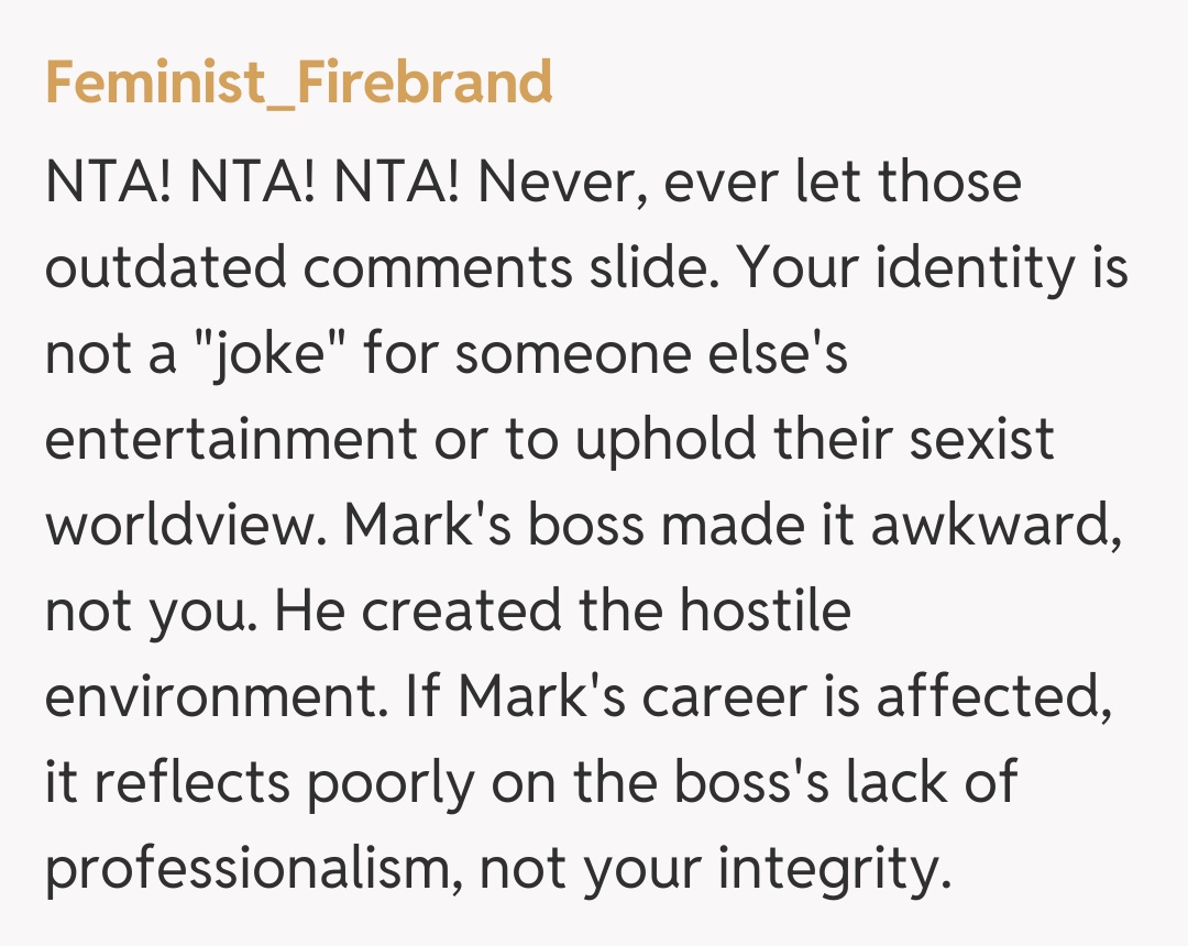 Comentariu de la Feminist_Firebrand