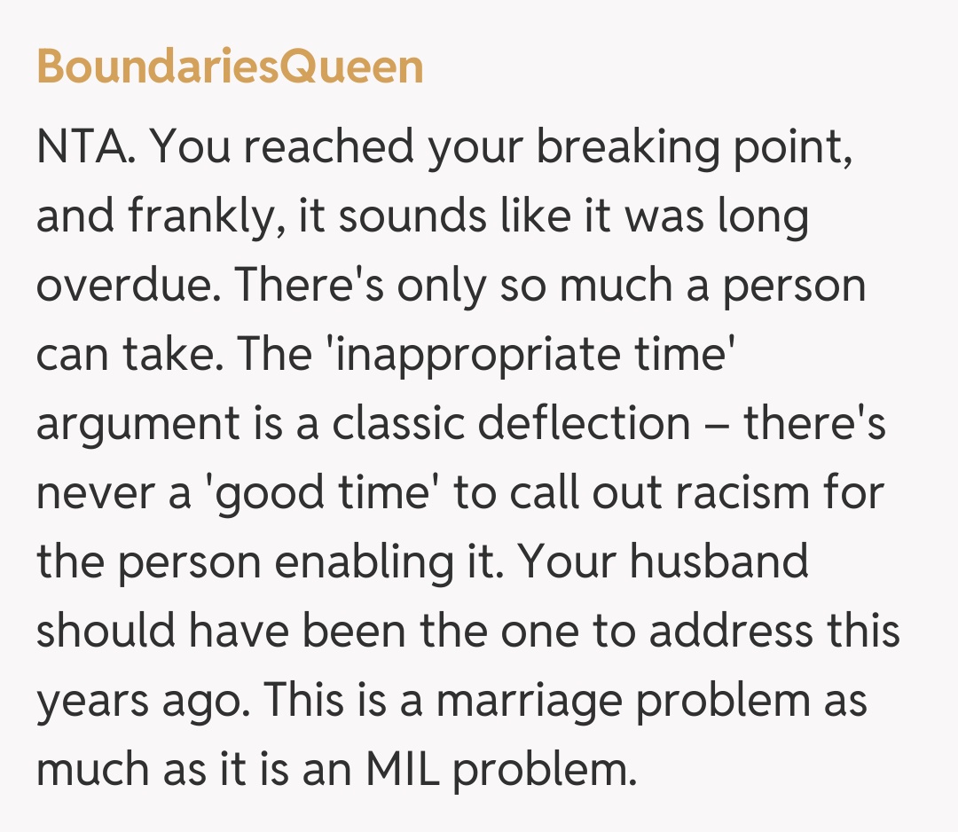 Comentariu de la BoundariesQueen