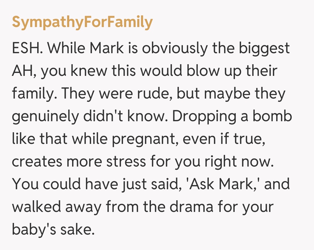 Comentariu de la SympathyForFamily