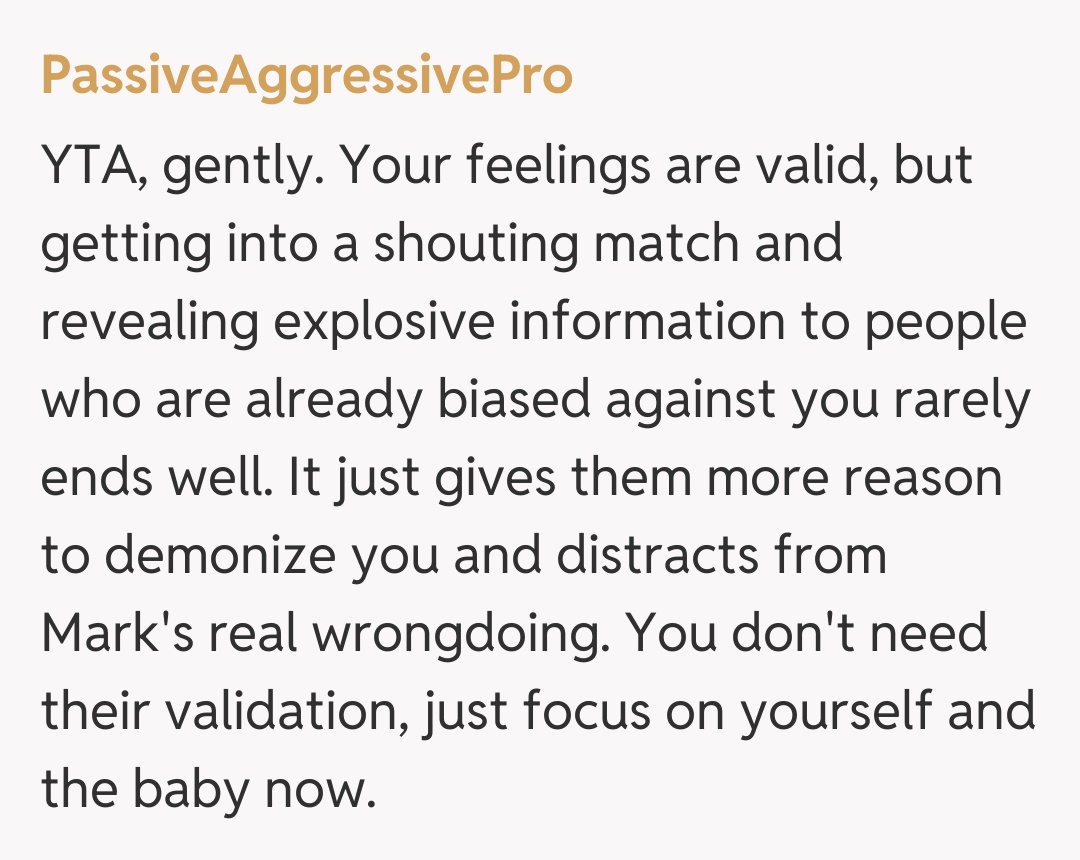 Comentariu de la PassiveAggressivePro