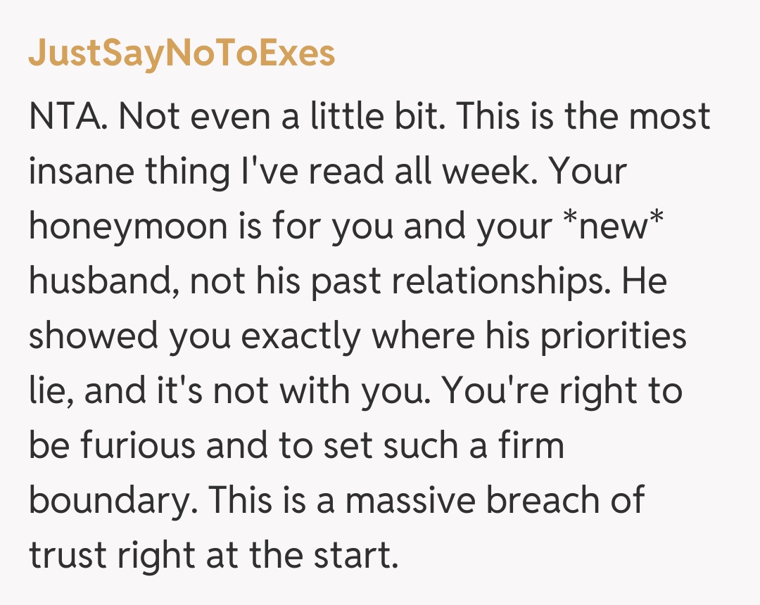 Comentariu de la JustSayNoToExes