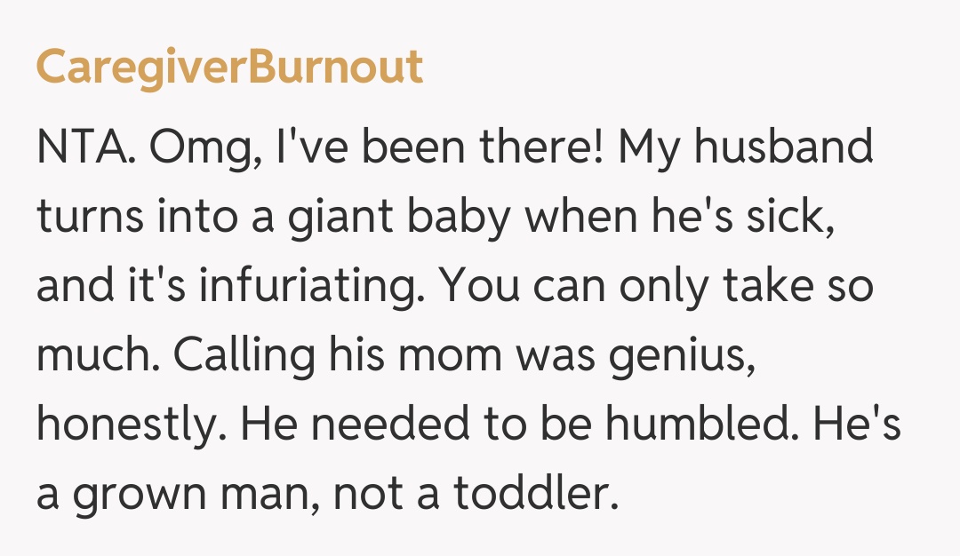 Comentariu de la CaregiverBurnout