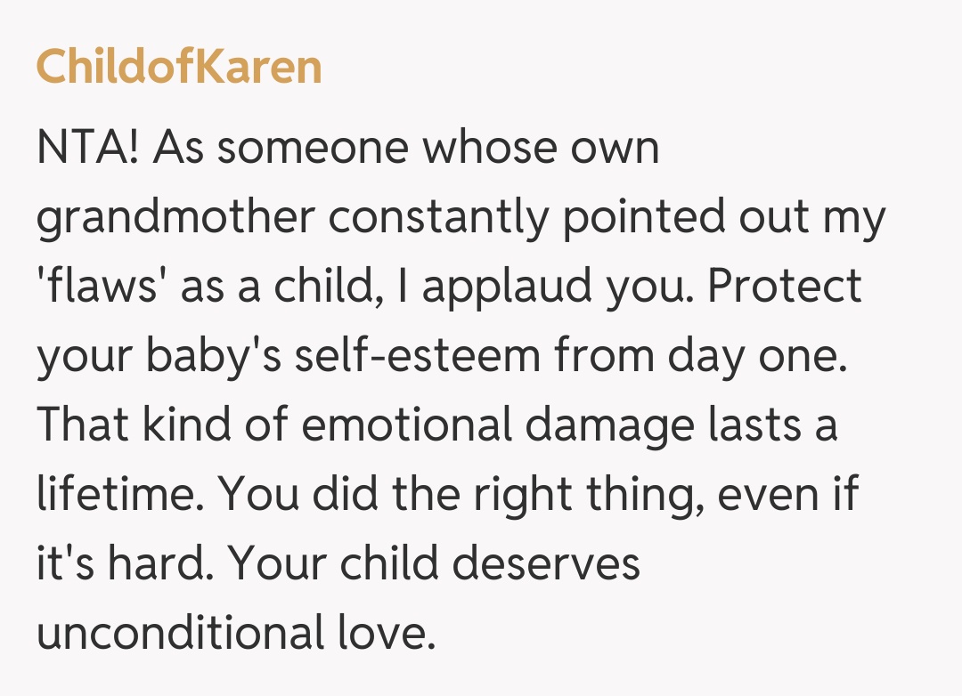 Comentariu de la ChildofKaren