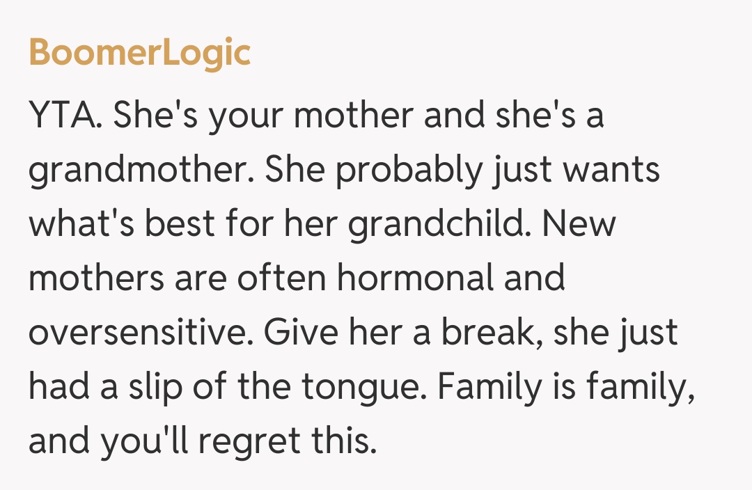 Comentariu de la BoomerLogic