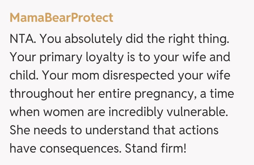 Comentariu de la MamaBearProtect
