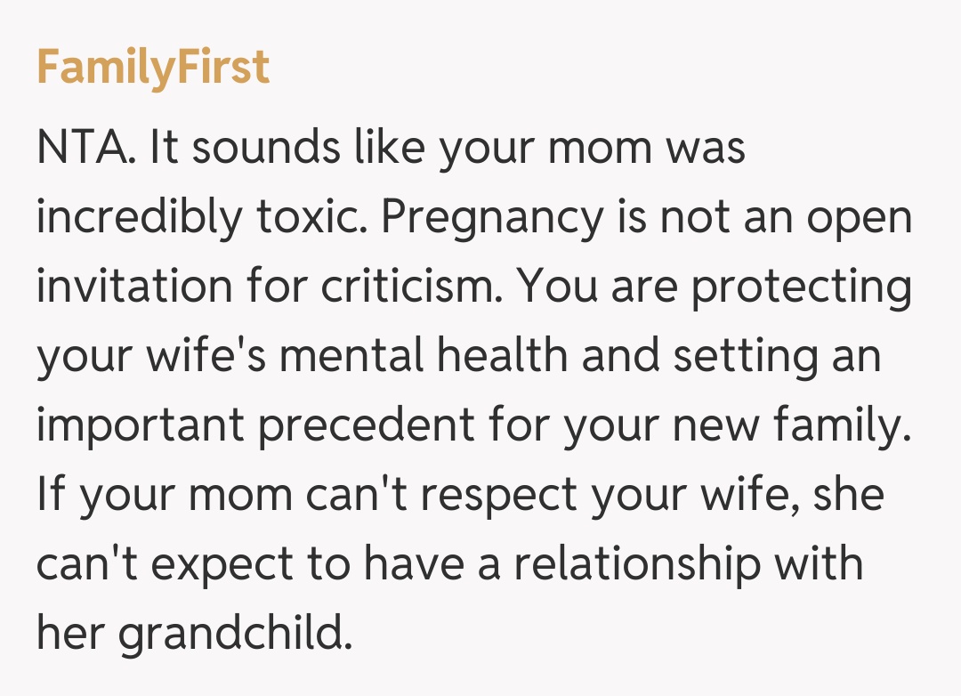 Comentariu de la FamilyFirst