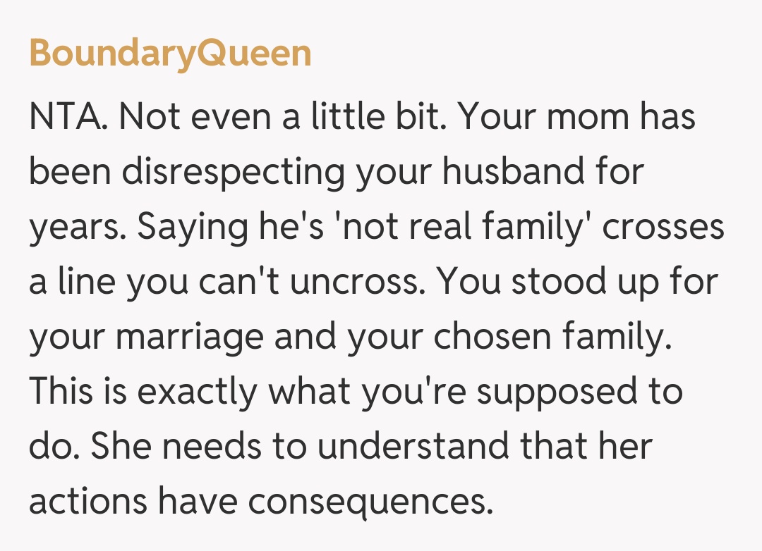 Comentariu de la BoundaryQueen