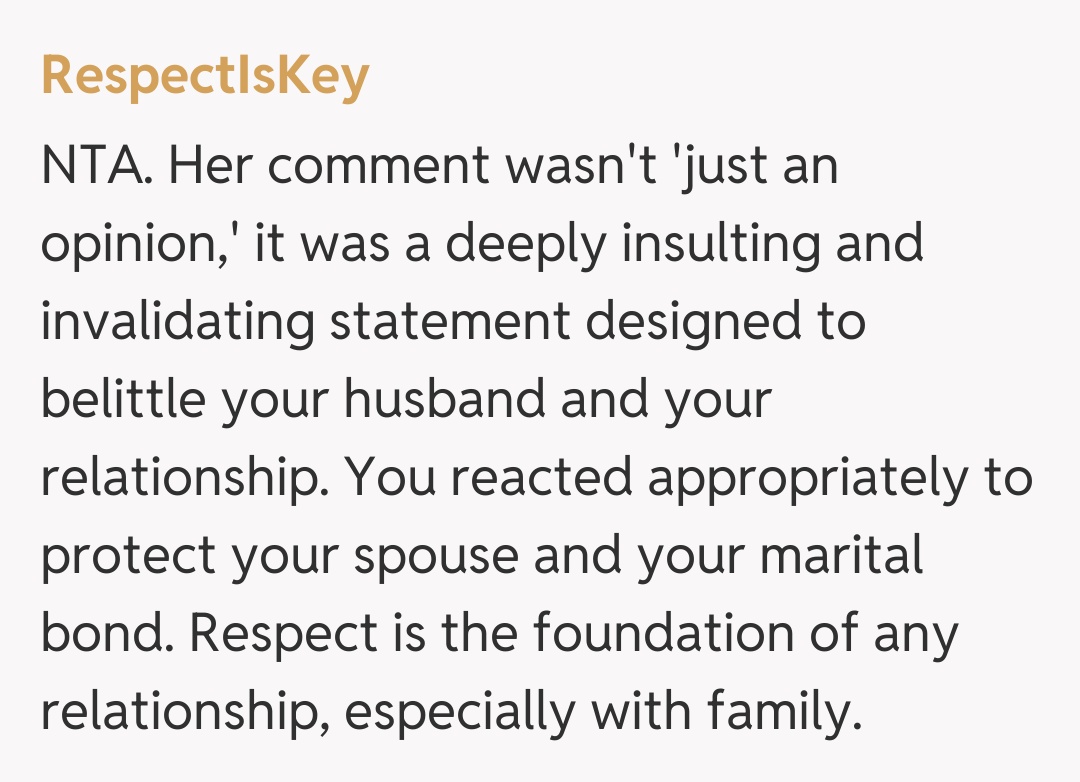 Comentariu de la RespectIsKey