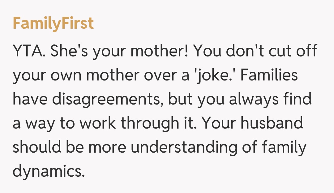 Comentariu de la FamilyFirst