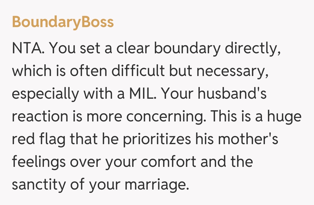 Comentariu de la BoundaryBoss