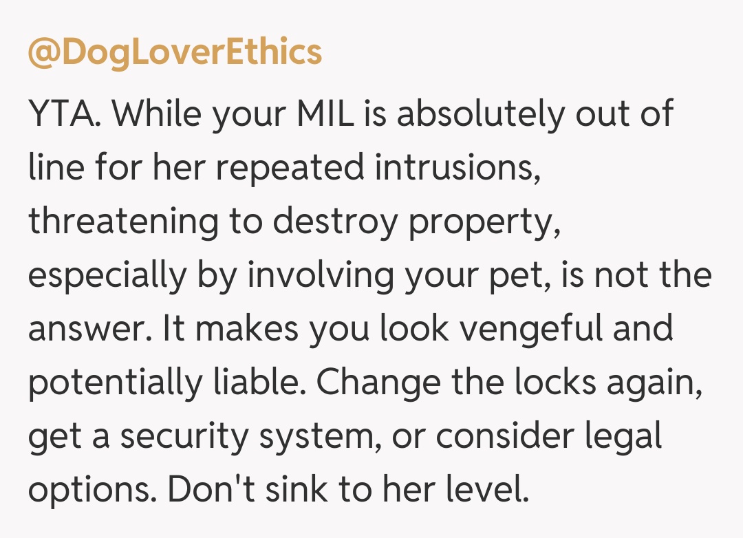 Comentariu de la @DogLoverEthics