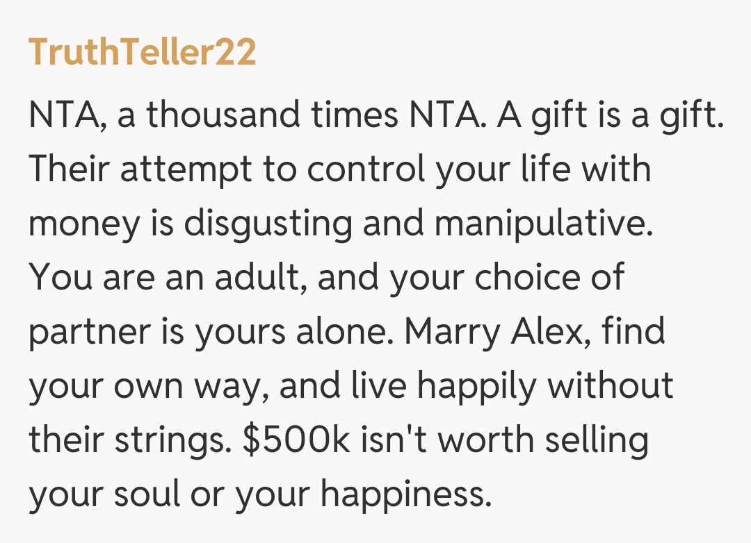 Comentariu de la TruthTeller22