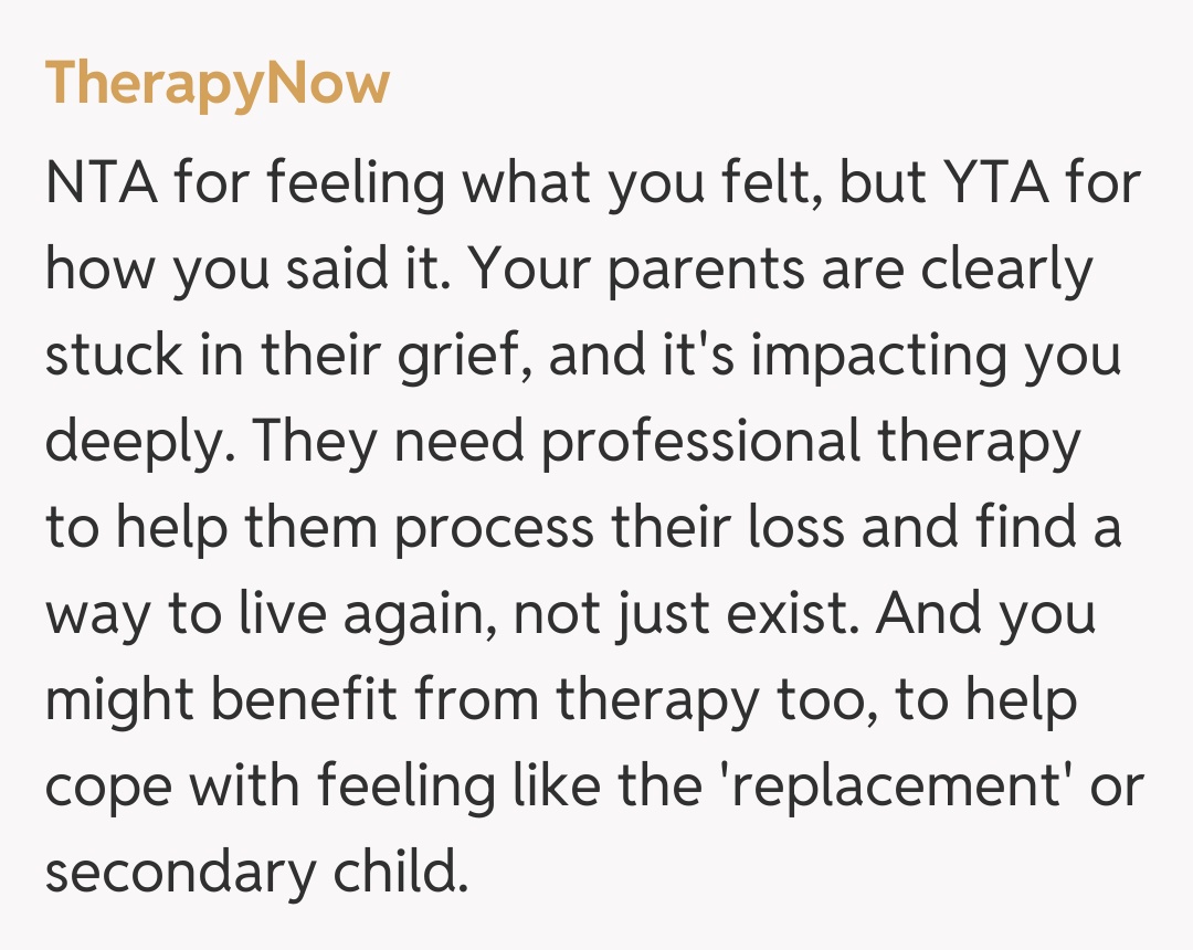 Comentariu de la TherapyNow
