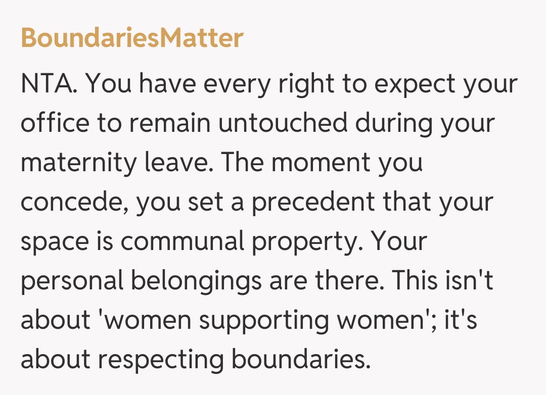 Comentariu de la BoundariesMatter