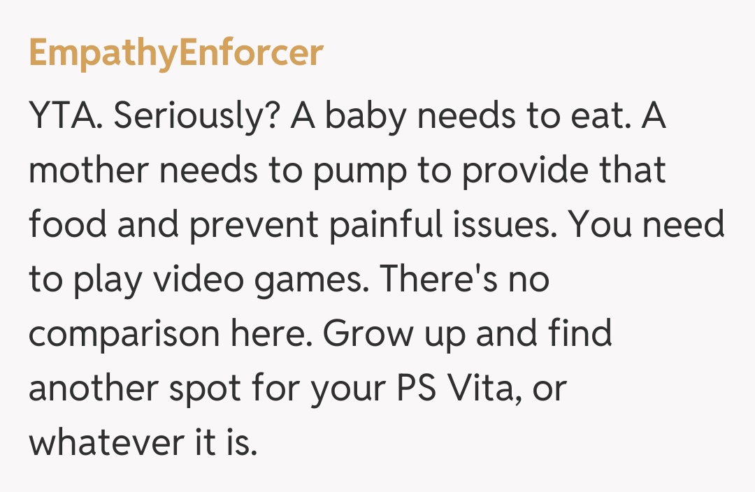 Comentariu de la EmpathyEnforcer