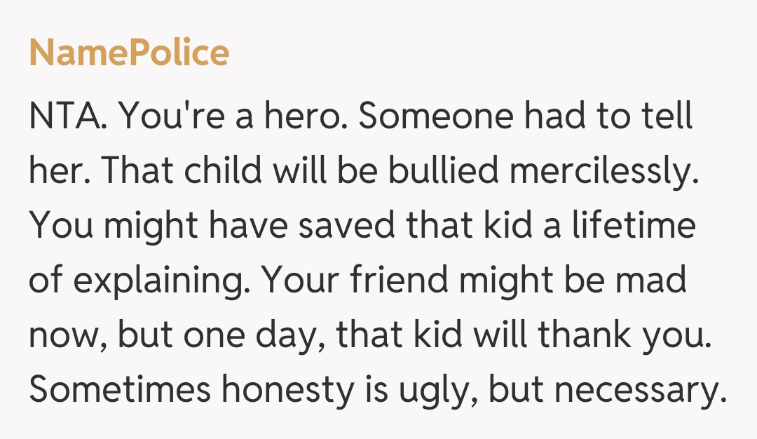 Comentariu de la NamePolice