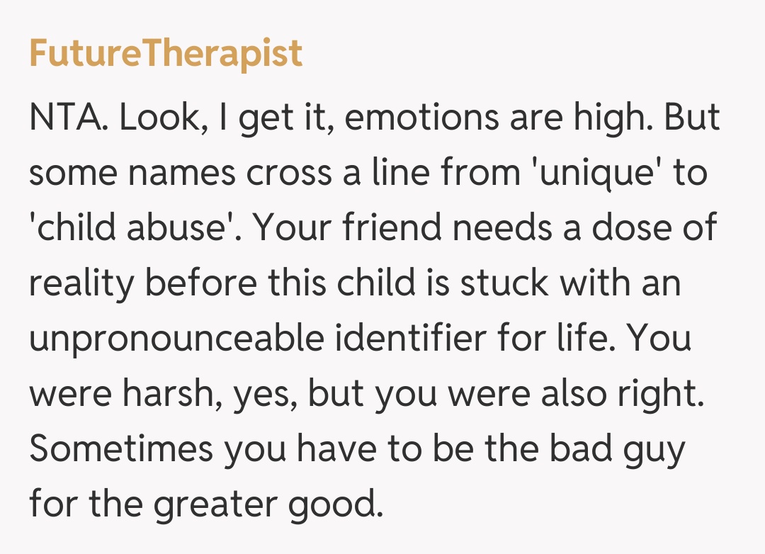 Comentariu de la FutureTherapist